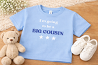 I’m Going to Be a Big Cousin – Blue Kids T-Shirt