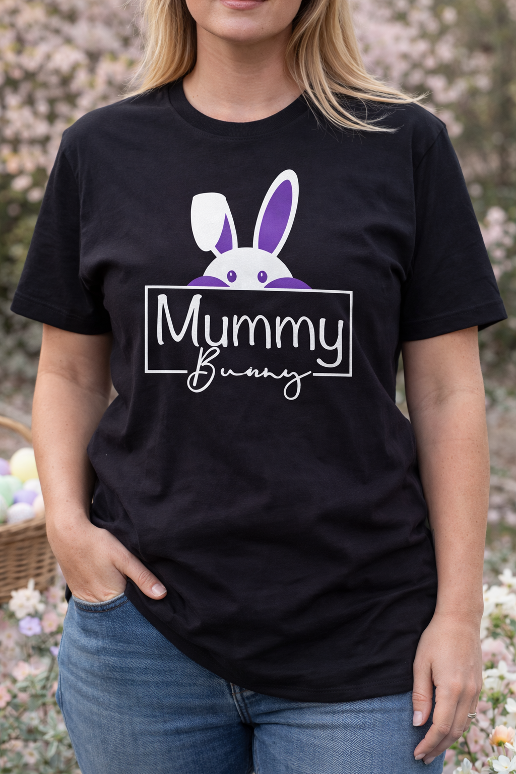 Mummy Bunny Adult T-Shirt - Pre-Order & Save 10%