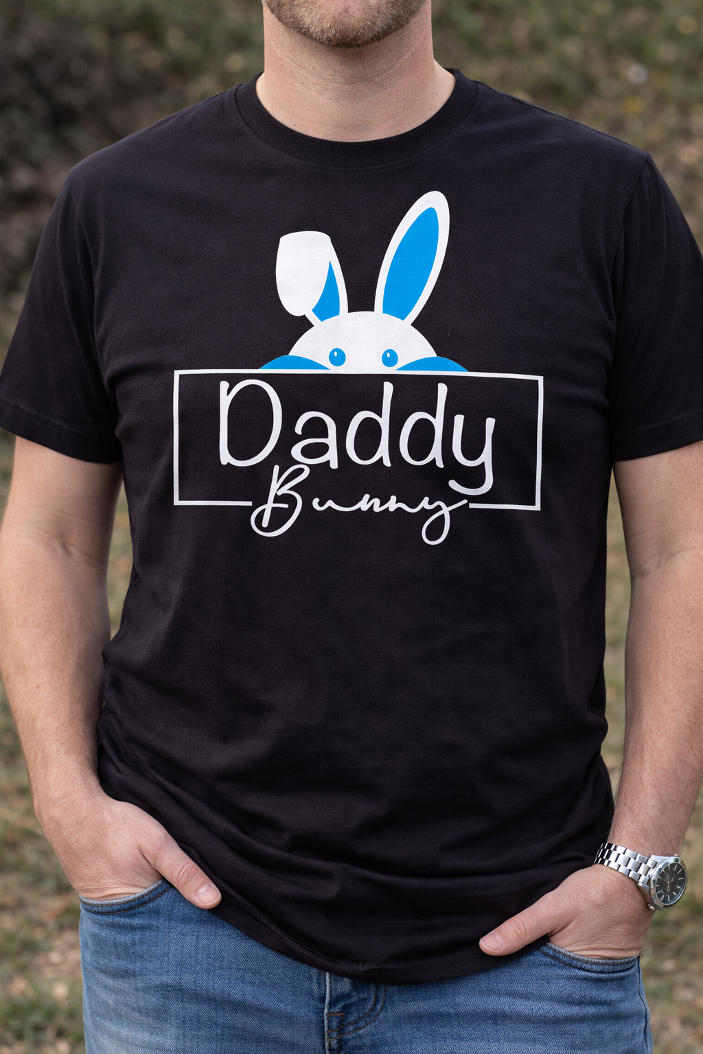 Daddy Bunny Adult T-Shirt - Pre-Order & Save 10%