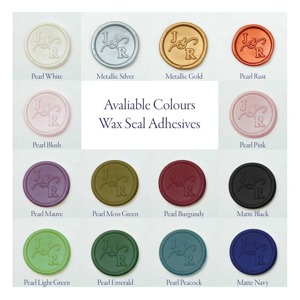 Custom Wax Seal Adhesive Stickers – Personalised Stamp