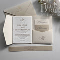Josh & Kirsty – Luxury Letterpress & Foil Wedding Invitation Suite