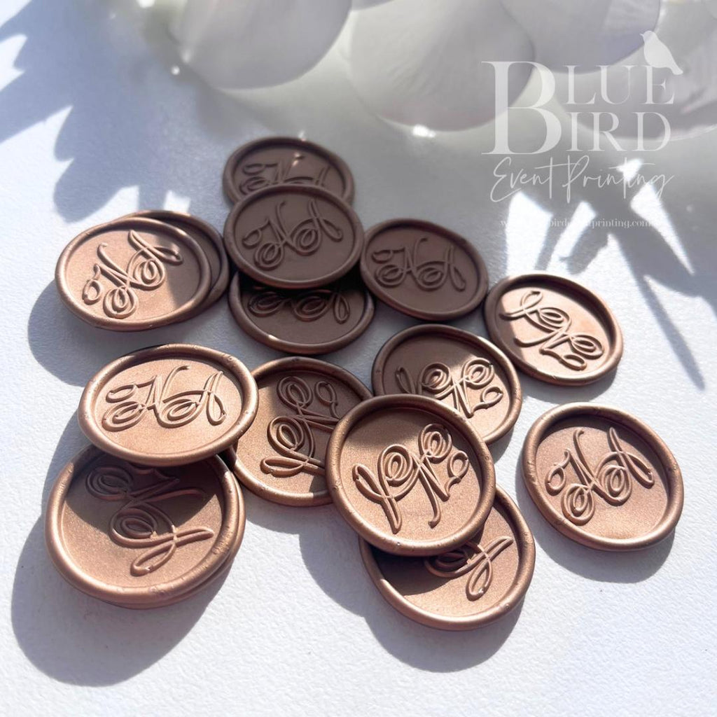 Custom Wax Seal Adhesive Stickers – Personalised Stamp